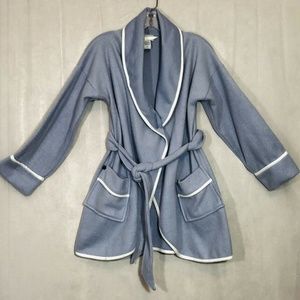 Soft surroundings PXS Coat jacket blue oversize